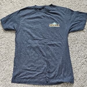 O'Neill Men's Heathered Navy Tee
